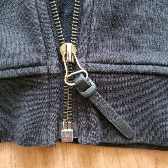 Men's VISVIM Black Zip-Up Hoodie Size 3 Made In Japan VGUC - Picture 3 of 8